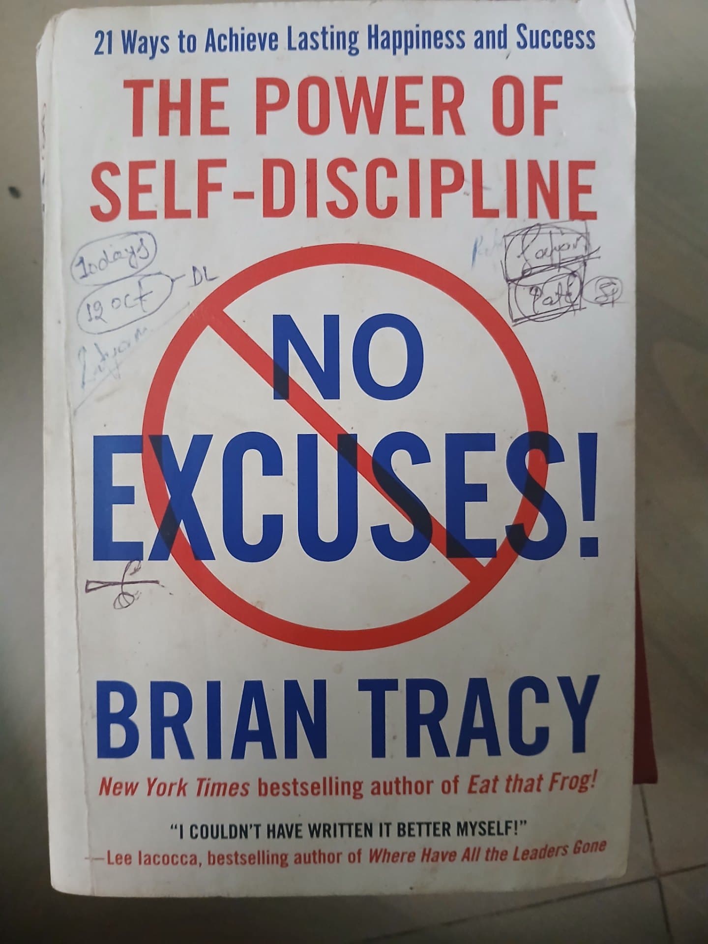 No excuses